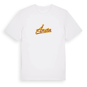 Ånsta baseball t-shirt – ekologisk bomull t-shirt från Pinshirt