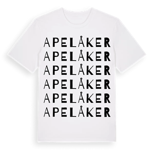 Apelåker ordlek t-shirt – ekologisk bomull t-shirt från Pinshirt
