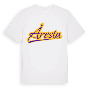 Åresta baseball t-shirt – ekologisk bomull t-shirt från Pinshirt
