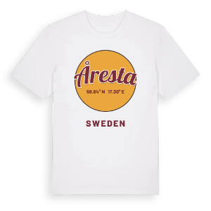 Åresta cirkel t-shirt – ekologisk bomull t-shirt från Pinshirt