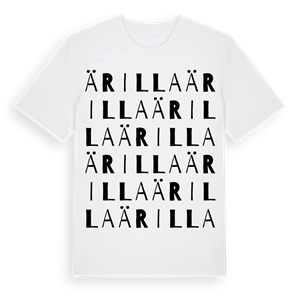 Ärilla ordlek t-shirt – ekologisk bomull t-shirt från Pinshirt
