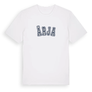 Ärja college t-shirt – ekologisk bomull t-shirt från Pinshirt
