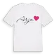 Ärja hjärta t-shirt