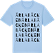 Blue Soul t-shirt med Ärlabäcken ordlek t-shirt