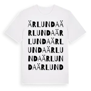 Ärlunda ordlek t-shirt – ekologisk bomull t-shirt från Pinshirt