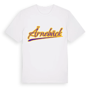 Ärnebäck baseball t-shirt – ekologisk bomull t-shirt från Pinshirt