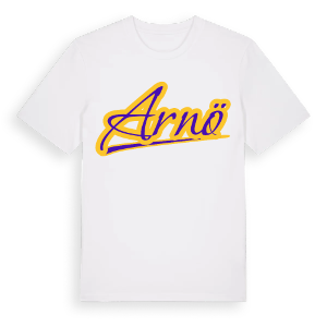 Arnö baseball t-shirt – ekologisk bomull t-shirt från Pinshirt