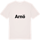 Vintage White t-shirt med Arnö fetstil t-shirt