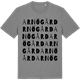 Mid Heather Gray t-shirt med Arnö gård ordlek t-shirt