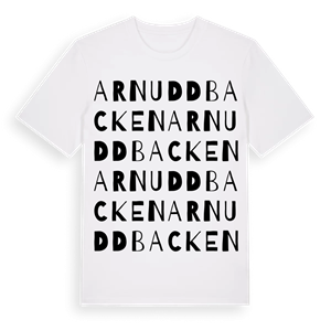 Arnuddbacken ordlek t-shirt – ekologisk bomull t-shirt från Pinshirt