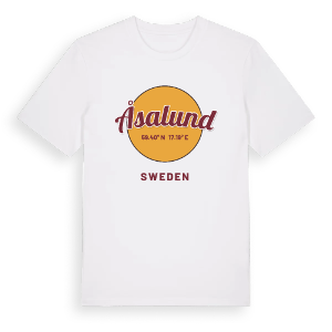 Åsalund cirkel t-shirt – ekologisk bomull t-shirt från Pinshirt