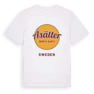 Åsätter cirkel t-shirt – ekologisk bomull t-shirt från Pinshirt