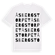 Åsbergstorpet ordlek t-shirt