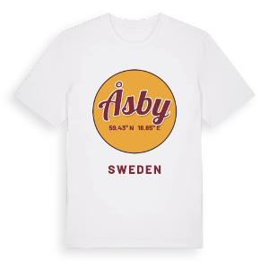 Åsby cirkel t-shirt – ekologisk bomull t-shirt från Pinshirt