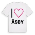Jag älskar Åsby t-shirt stort tryck