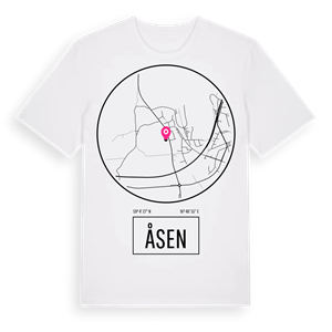 Åsen t-shirt – ekologisk bomull t-shirt från Pinshirt