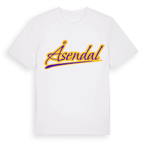 Åsendal baseball t-shirt – ekologisk bomull t-shirt från Pinshirt
