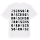 Åsens gård ordlek t-shirt