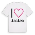 Jag älskar Åsgård t-shirt stort tryck