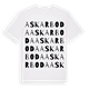 Askarboda ordlek t-shirt