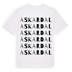 Askardal ordlek t-shirt – ekologisk bomull t-shirt från Pinshirt