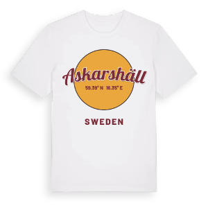 Askarshäll cirkel t-shirt – ekologisk bomull t-shirt från Pinshirt