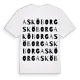 Asköborg ordlek t-shirt