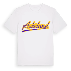 Askölund baseball t-shirt – ekologisk bomull t-shirt från Pinshirt