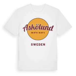 Askölund cirkel t-shirt – ekologisk bomull t-shirt från Pinshirt