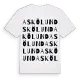 Askölund ordlek t-shirt