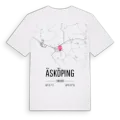Äsköping karta t-shirt