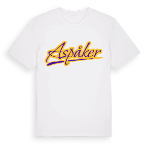 Aspåker baseball t-shirt – ekologisk bomull t-shirt från Pinshirt