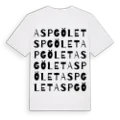 Aspgölet ordlek t-shirt