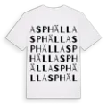 Asphäll ordlek t-shirt