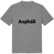 Mid Heather Gray t-shirt med Asphäll fetstil t-shirt