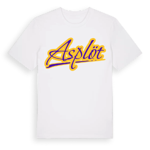 Asplöt baseball t-shirt – ekologisk bomull t-shirt från Pinshirt