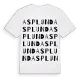 Asplund ordlek t-shirt