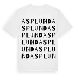 Asplund ordlek t-shirt – ekologisk bomull t-shirt från Pinshirt