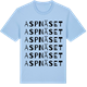 Blue Soul t-shirt med Aspnäset ordlek t-shirt