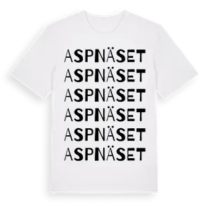 Aspnäset ordlek t-shirt – ekologisk bomull t-shirt från Pinshirt