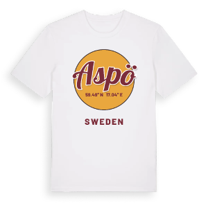 Aspö cirkel t-shirt – ekologisk bomull t-shirt från Pinshirt