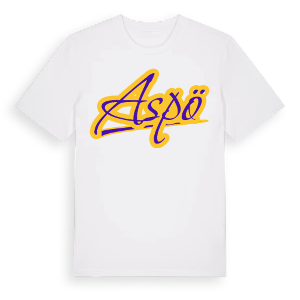 Aspö baseball t-shirt – ekologisk bomull t-shirt från Pinshirt
