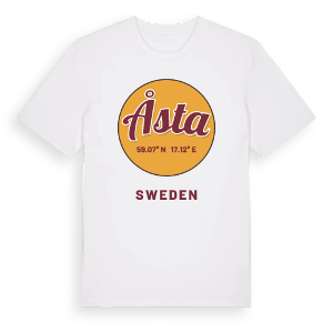 Åsta cirkel t-shirt – ekologisk bomull t-shirt från Pinshirt