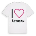 Jag älskar Åstugan t-shirt stort tryck