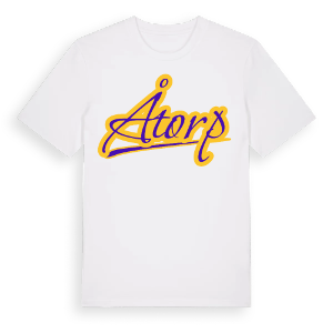 Åtorp baseball t-shirt – ekologisk bomull t-shirt från Pinshirt