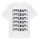 White t-shirt med Ättersta ordlek t-shirt