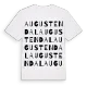 Augustendal ordlek t-shirt