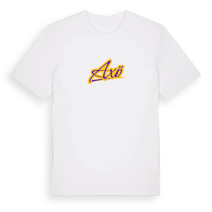 Axö baseball t-shirt – ekologisk bomull t-shirt från Pinshirt