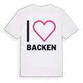 Jag älskar Backen t-shirt stort tryck