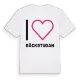 Jag älskar Bäckstugan t-shirt stort tryck